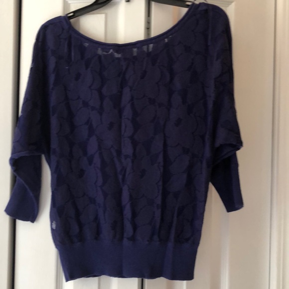 American eagle Blue 3 quarter length shirt - Picture 2 of 4